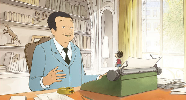 Der kleine Nick mit Comicautor René Goscinny